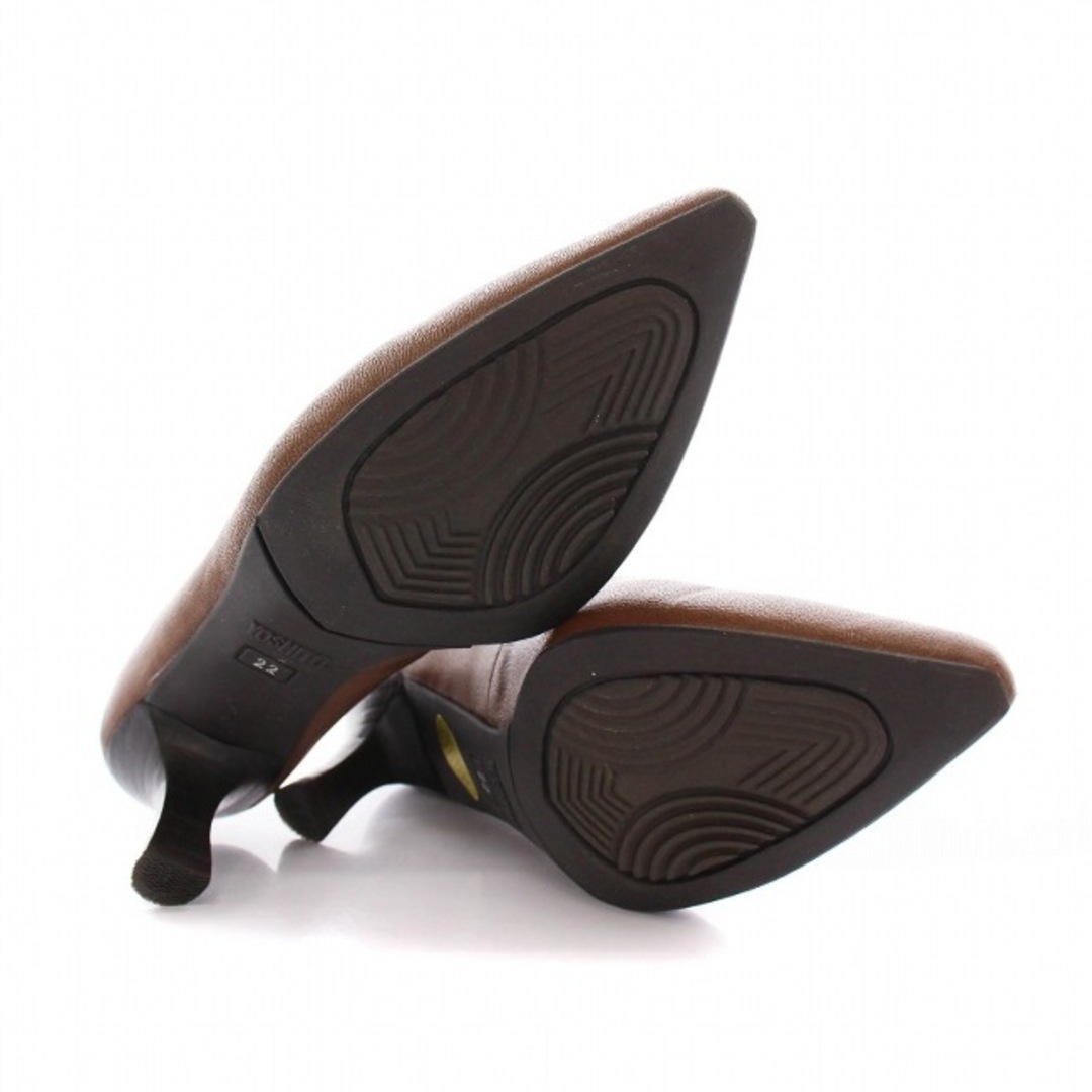 other(アザー)のヨシト YOSHITO パンプス ヒール ポインテッドトゥ 22cm キャメル レディースの靴/シューズ(ハイヒール/パンプス)の商品写真