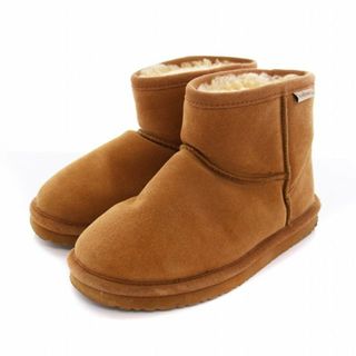 アザー(other)のベアパウ BEARPAW ムートンブーツ ミニ ショート US7 キャメル(ブーツ)