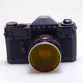 キヤノン(Canon)の【中古】(キヤノン) Canon Canonflex RP ブラック+R 50/1.8(フィルムカメラ)