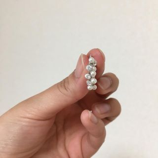 テイクアップ(TAKE-UP)の年始セール♡K14WG♡パール&キュービックピアス(ピアス(両耳用))