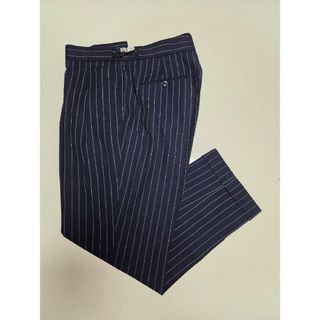 ベルウィッチ(BERWICH)の【美品】ベルウィッチ　SCOTCH　スバルピーノ　ストライプ　紺×白　50　春夏(スラックス)