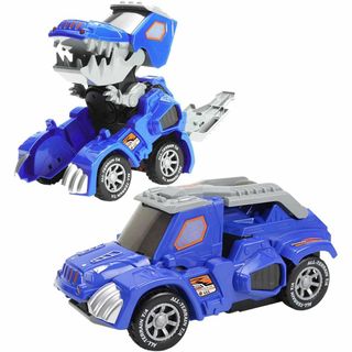 Homepatche 恐竜変形車 おもちゃ 恐竜 車 変形ロボット 電動ロボット