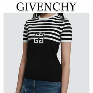 ジバンシィ(GIVENCHY)の★新品未使用★ GIVENCHY / 4G ストライプ コットン Tシャツ(Tシャツ(半袖/袖なし))