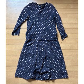 ★「リバティプリント」のセットアップ★小さめのＭ★綿82%毛18%★ 花柄★(その他)