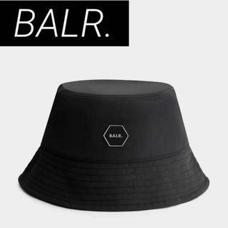 HEX-SERIES BUCKET HAT-JET BLACK BALR.
