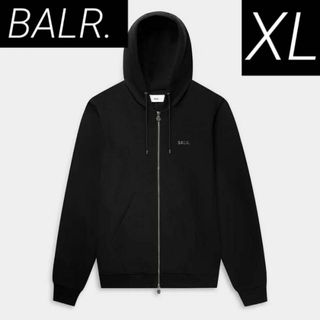 BALR. REGULAR FIT ZIP JETBLACK XL ボーラー(ノーカラージャケット)