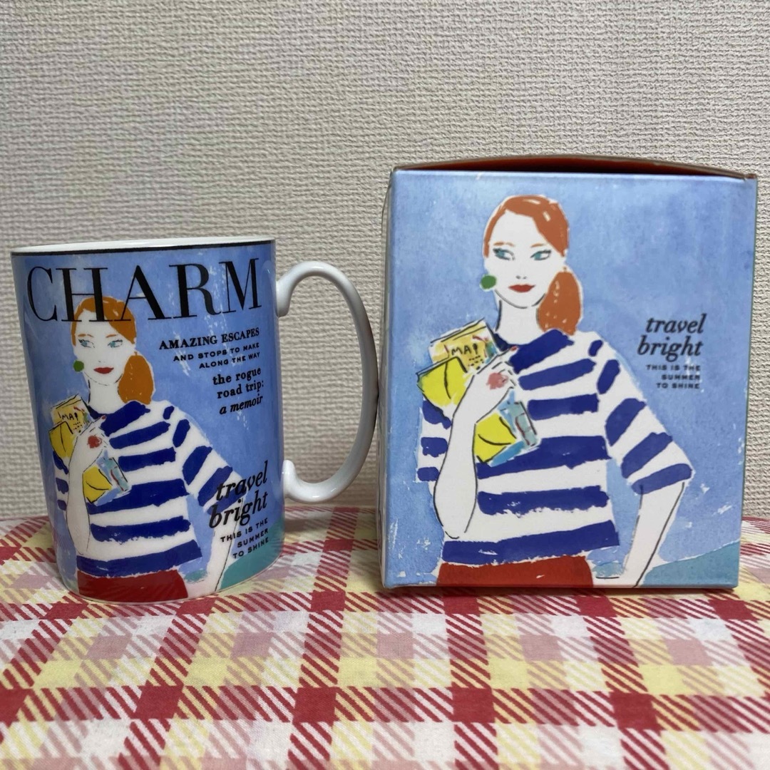 kate spade NEW YORK(ケイトスペードニューヨーク)のKatespade マグカップ　ケイトスペード インテリア/住まい/日用品のキッチン/食器(グラス/カップ)の商品写真