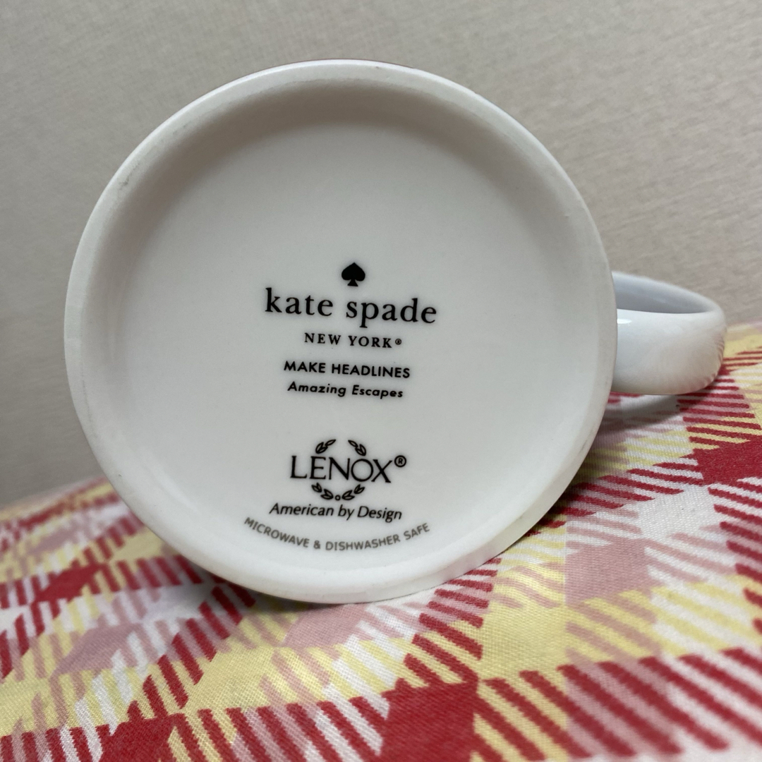 kate spade NEW YORK(ケイトスペードニューヨーク)のKatespade マグカップ　ケイトスペード インテリア/住まい/日用品のキッチン/食器(グラス/カップ)の商品写真