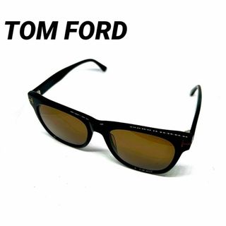 トムフォード(TOM FORD)の【美品】トムフォード TOMFORD サングラス FT0833 Tロゴ ブラック(サングラス/メガネ)