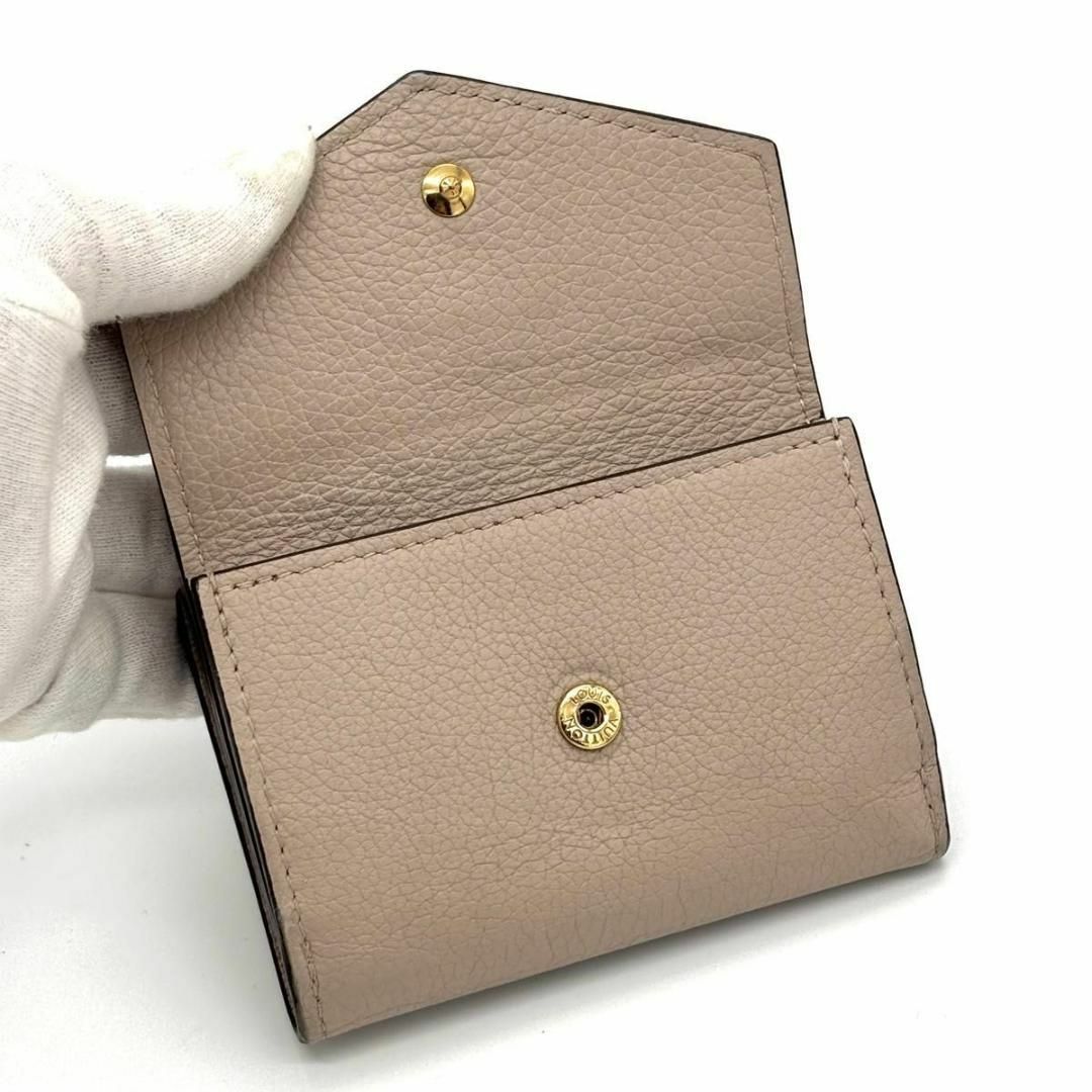 Louis Vuitton ベージュ 三つ折り財布 Louis Vuitton 三つ折り財布 ベージュ - メルカリ