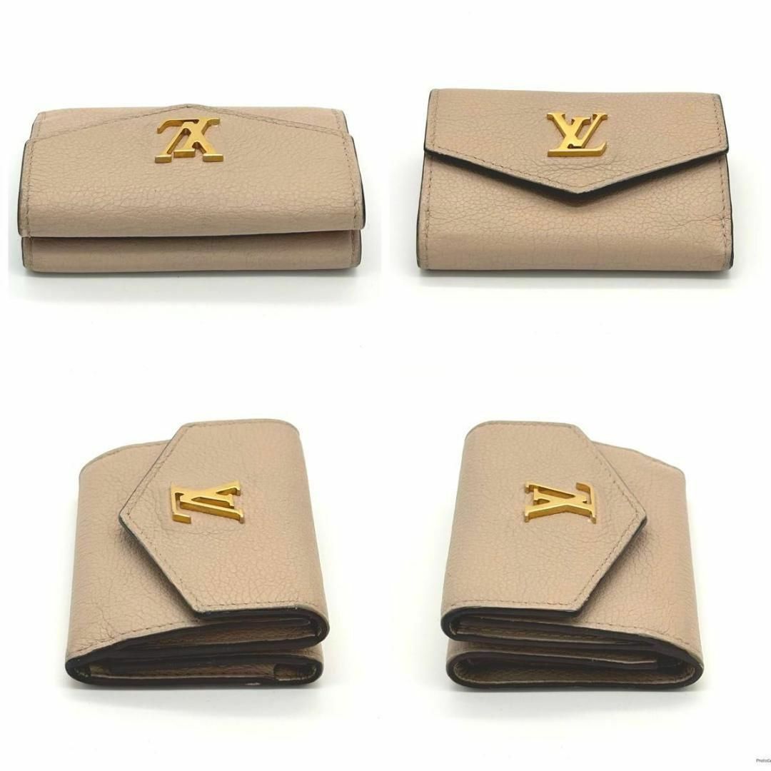 専用⭐︎美品⭐︎Louis Vuitton 三つ折りコンパクト財布 ベージュ LOUIS VUITTON - ルイヴィトン ロックミニ 三つ折り財布