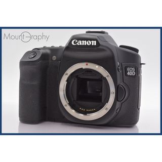 ★極上美品★ キヤノン Canon EOS 40D ★完動★同梱可 #yk3870(デジタル一眼)