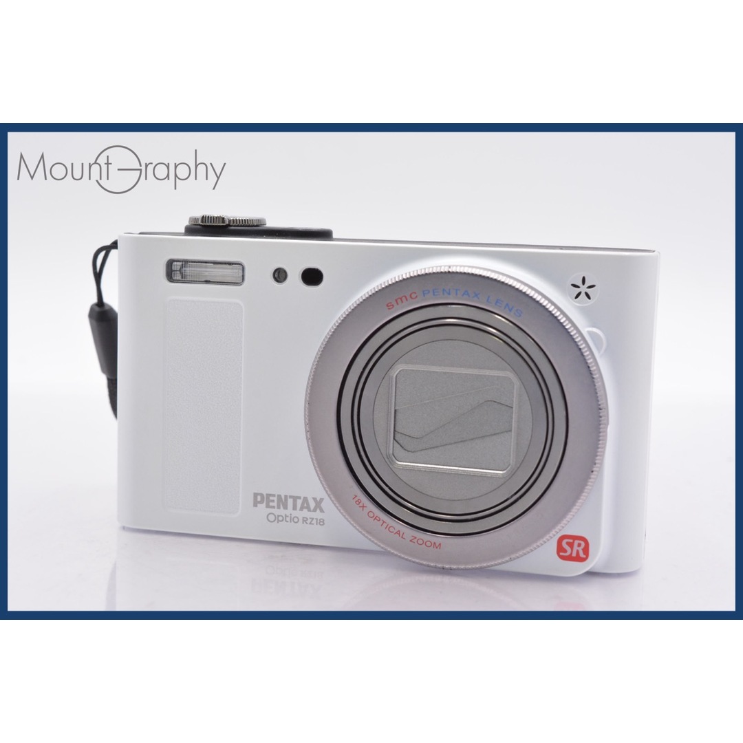 ★極上品★ ペンタックス Optio RZ18 ホワイト コンデジ ★付属品多数 Amazon.com : PENTAX digital camera Optio RZ18 (Pearl White