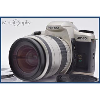 ★良品★ ペンタックス PENTAX MZ-30 + PENTAX SMC PENTAX-FA 28-80mm F3.5-5.6 前キャップ&レンズフィルター付 ★完動★同梱可 #mj3678(フィルムカメラ)