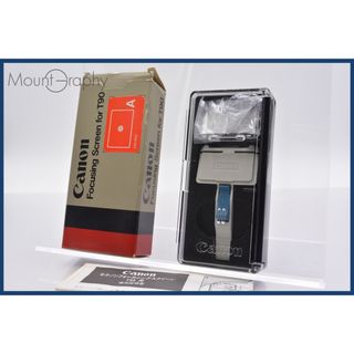 ★極上美品★ キヤノン Canon FOCUSING SCREEN for T90 フォーカシングスクリーン 元箱、取扱説明書付属 ★完動★同梱可 #yk3956(その他)