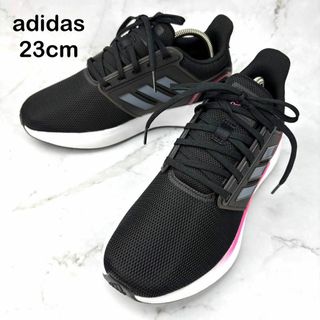 アディダス(adidas)の【超美品】adidas アディダス メッシュ スニーカー 23 ブラック(スニーカー)