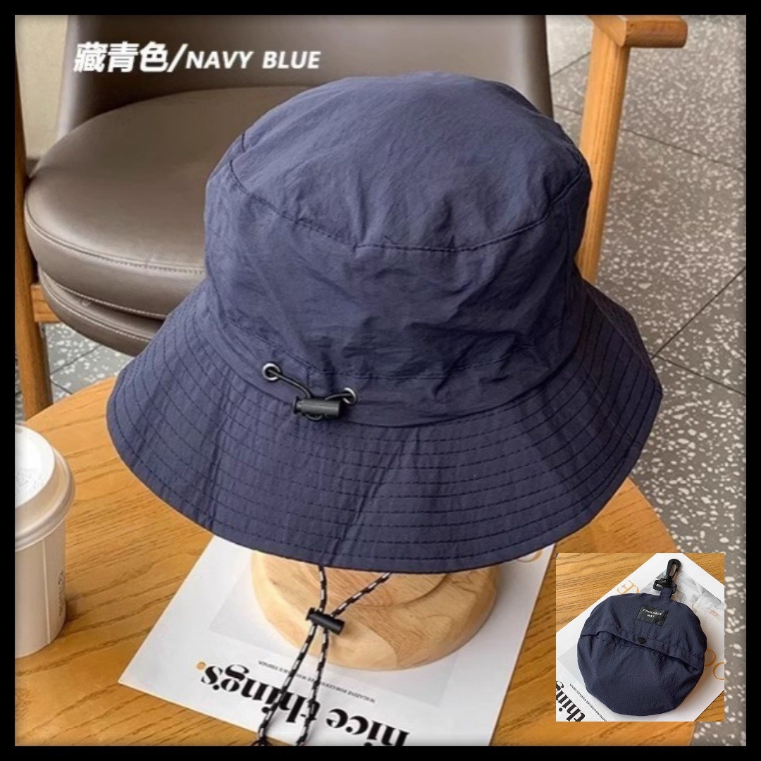 サファリハット 折りたたみ コンパクト 帽子 携帯 撥水 アウトドア 2個セット レディースの帽子(ハット)の商品写真