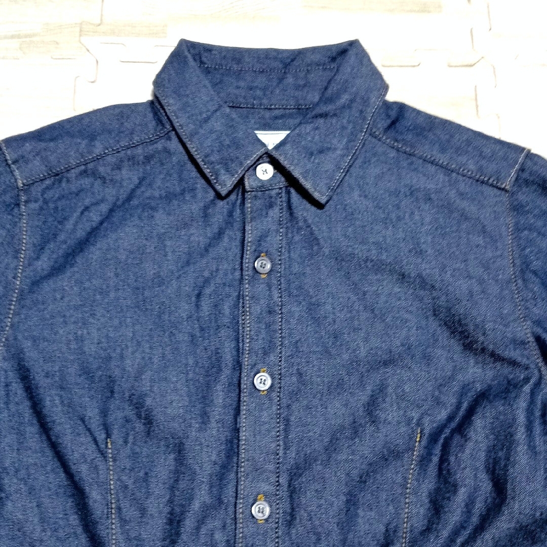 Rope' Picnic(ロペピクニック)の☆ROPE PICNIC☆ロペ ピクニック・デニムワンピース(M)・38 レディースのワンピース(ひざ丈ワンピース)の商品写真