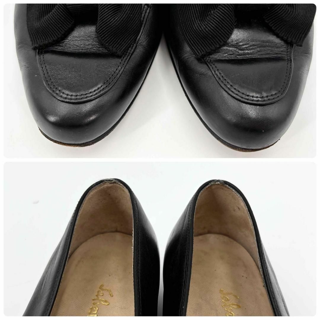未使用級　Salvatore Ferragamo パンプス　レザー　ブラック Salvatore Ferragamo - 美品 Salvatore Ferragamo パンプス
