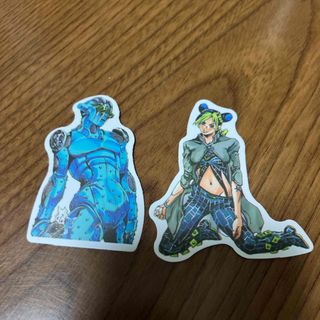 ジョジョ(JOJO)のジョジョ ストーンオーシャン ステッカー 2枚セット　徐倫　ストーンフリー(キャラクターグッズ)