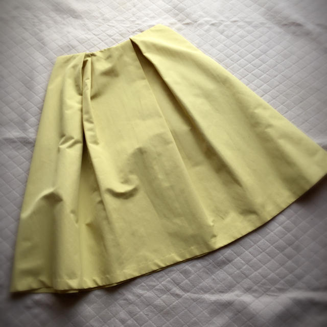 ROPE’(ロペ)の16'ロペROPE♡タックギャザースカート♡イエロー レディースのスカート(ひざ丈スカート)の商品写真