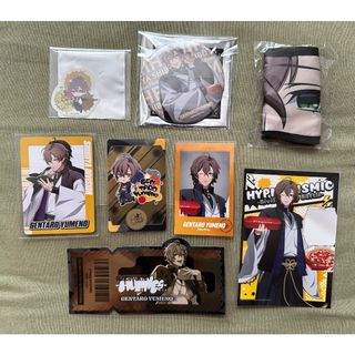 ヒプマイ ヒプノシスマイク ヒプムビ 夢野幻太郎 缶バッジ カード ステッカー