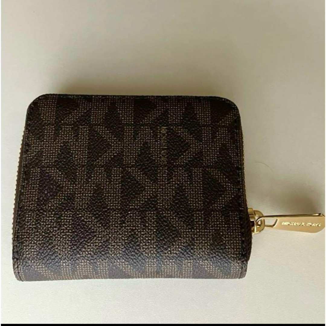 MICHAEL KORS - MICHAEL KORS 二つ折り財布 ダークブラウン