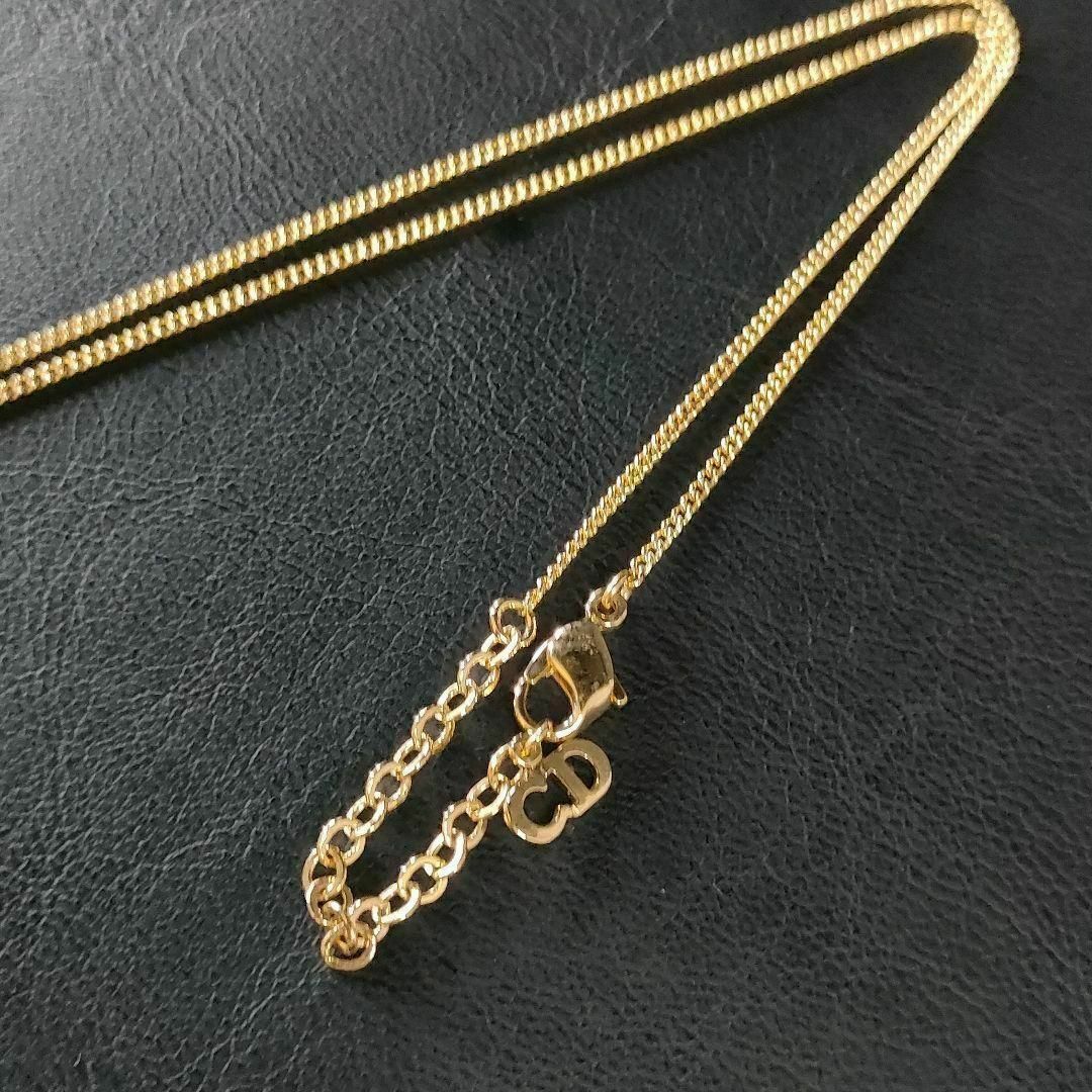 美品■クリスチャンディオール　サークルディオール　ゴールドネックレス　クリスタル Christian Dior - 【極美品】Dior ディオール ネックレス