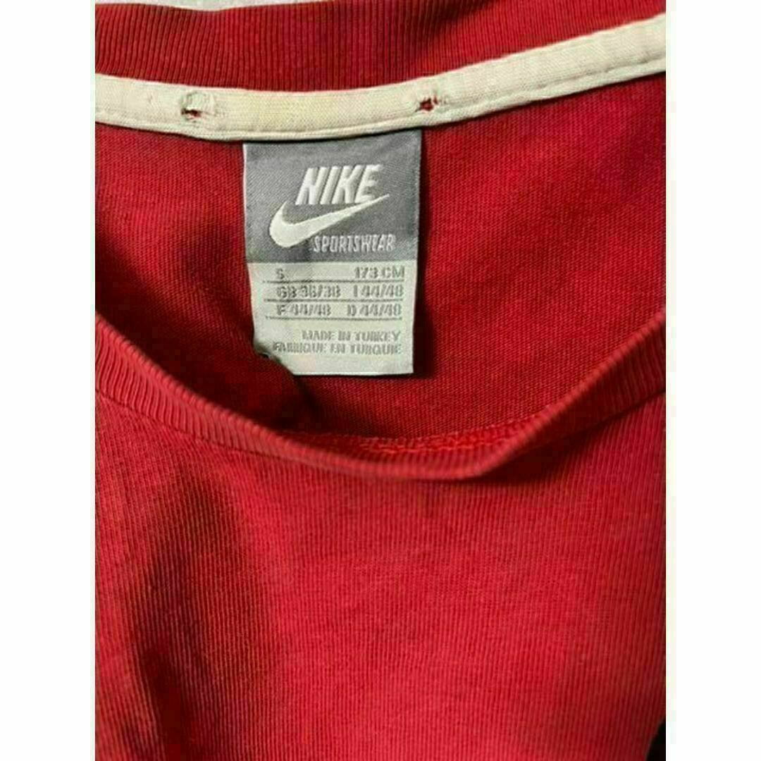 NIKE(ナイキ)のNIKE ナイキ NIKE AIR エアー スポーツウェア 刺繍ロゴ 古着 S メンズのトップス(Tシャツ/カットソー(半袖/袖なし))の商品写真
