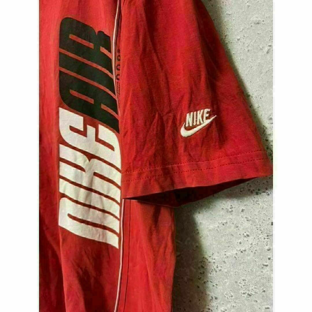 NIKE(ナイキ)のNIKE ナイキ NIKE AIR エアー スポーツウェア 刺繍ロゴ 古着 S メンズのトップス(Tシャツ/カットソー(半袖/袖なし))の商品写真