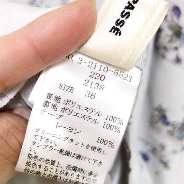 LAISSE PASSE(レッセパッセ)のレッセパッセ♡クラシカルローズワンピース レディースのワンピース(ひざ丈ワンピース)の商品写真