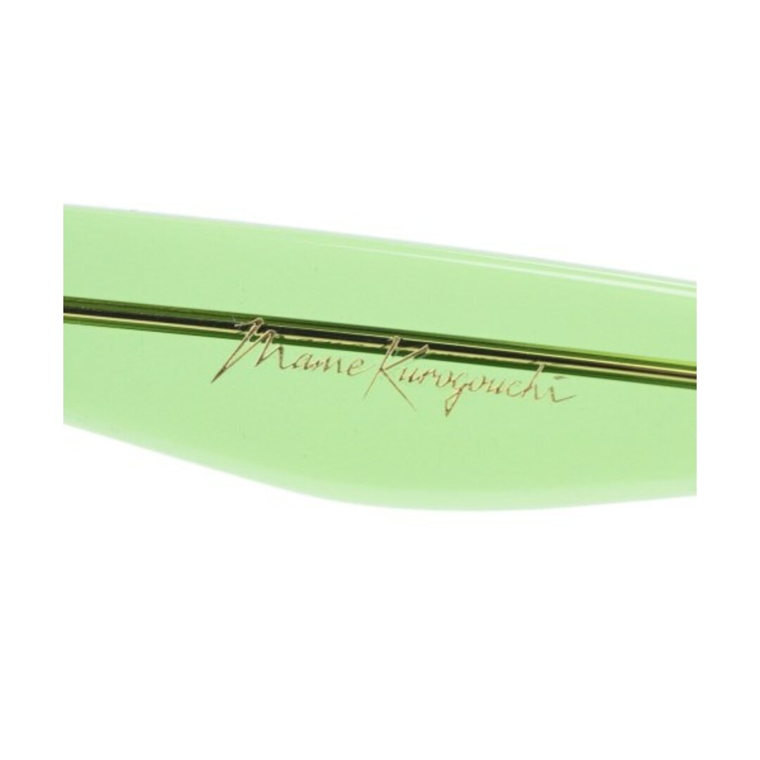 マメクロゴウチ　Mame Kurogouchi サングラス　美品 Mame Kurogouchi マメ クロゴウチ サングラス 緑 【古着】【中古