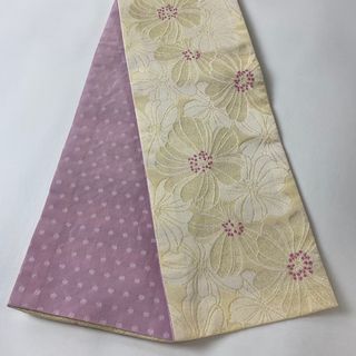 半幅帯 美品 優品 化繊 【中古】(帯)