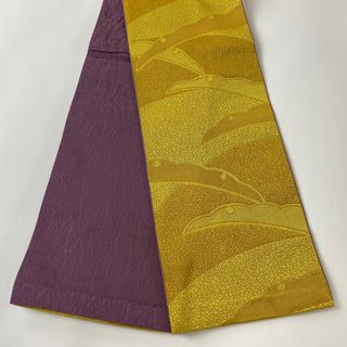 半幅帯 美品 優品 化繊 【中古】(帯)
