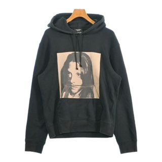 CALVIN KLEIN 205W39NYC パーカー S 黒 【古着】【中古】【送料無料】(パーカー)