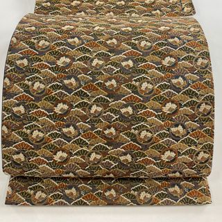 袋帯 美品 秀品 六通 正絹 【中古】(帯)