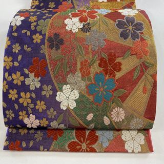 袋帯 美品 秀品 六通 正絹 【中古】(帯)
