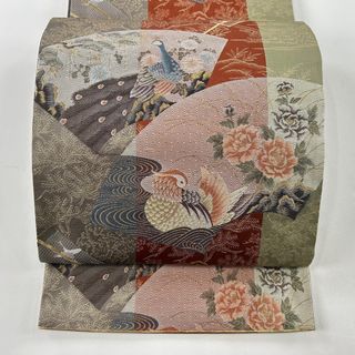 袋帯 美品 秀品 六通 正絹 【中古】(帯)