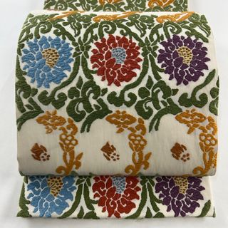 袋帯 秀品 六通 正絹 【中古】(帯)