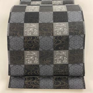 袋帯 名品 全通 正絹 【中古】(帯)