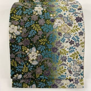 袋帯 美品 逸品 全通 正絹 【中古】(帯)
