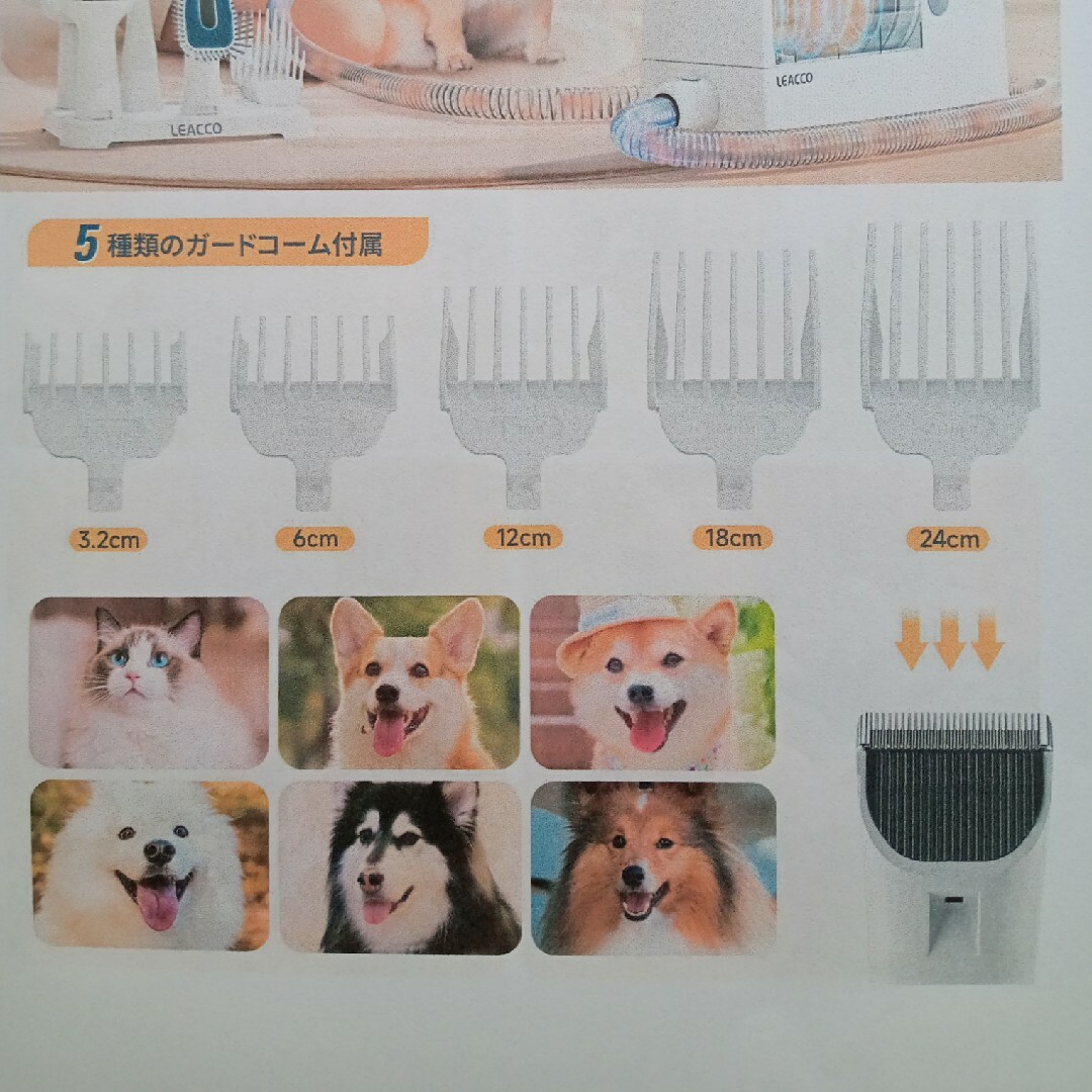 LEACCO  ペット用多機能グルーミングセット その他のペット用品(犬)の商品写真