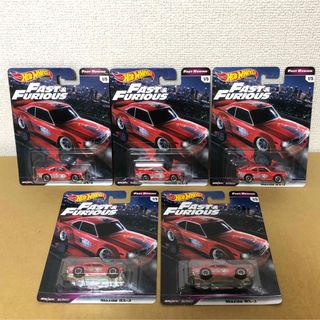 ホットウィール(ホットウィール)の5台セット　 ホットウィール　ワイルドスピード　マツダ  MAZDA RX-3(ミニカー)