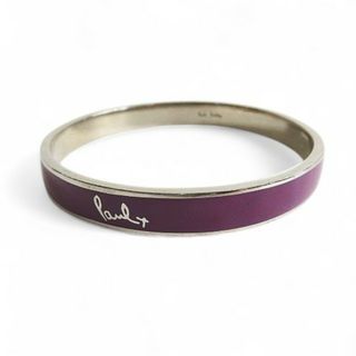 ポールスミス(Paul Smith)のポールスミス PAUL SMITH PAUL+ バングル 金属素材 紫系(ブレスレット/バングル)