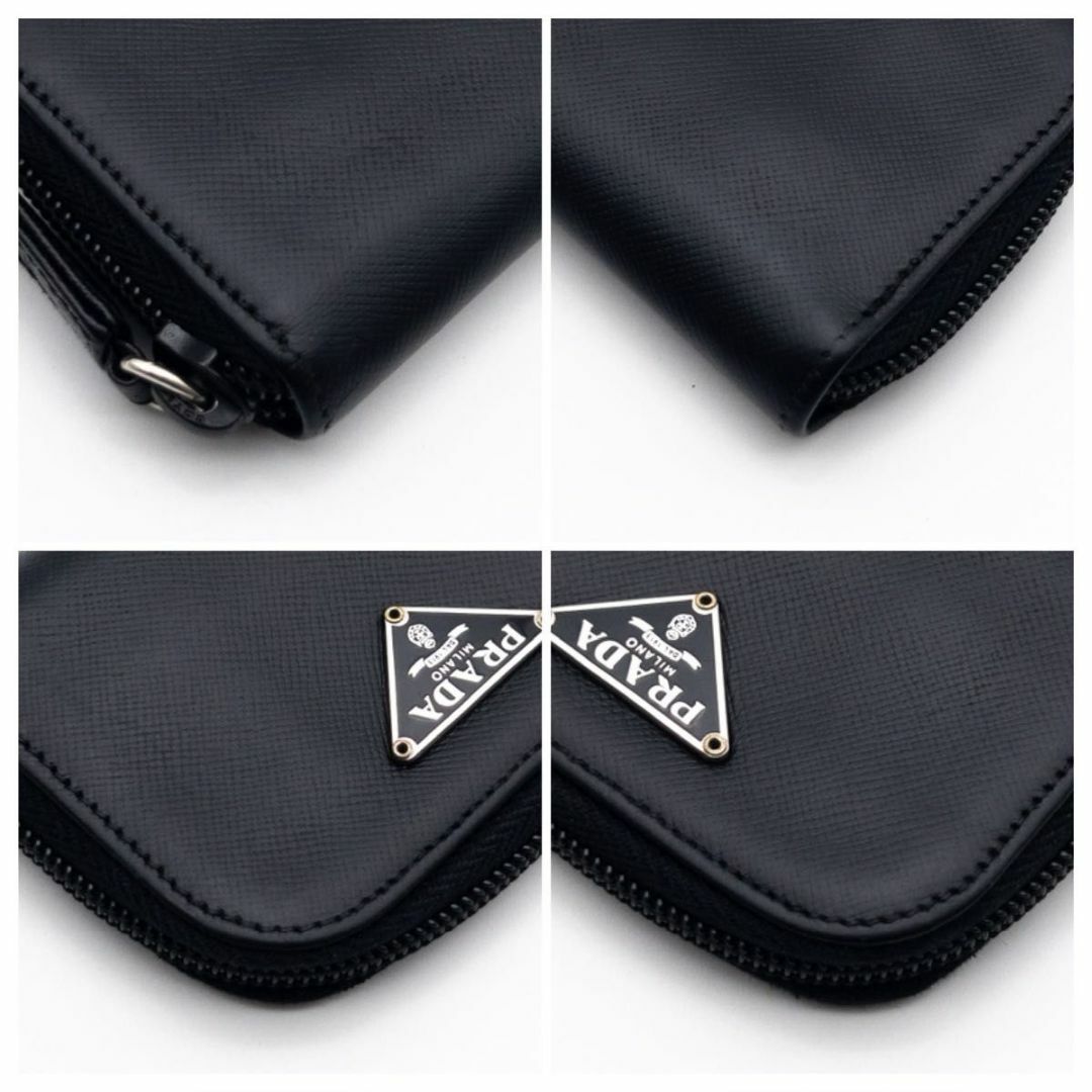 PRADA - 【極美品】PRADA コインケース トライアングルロゴ