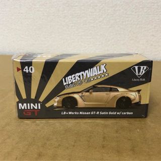 MINI GT ミニGT　日産GT-R R35　サテンゴールド　静岡ホビーショー(ミニカー)