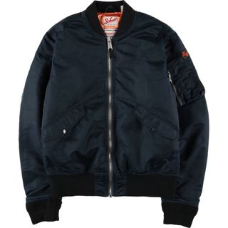 ショット(schott)の古着 民間品 ショット SCHOTT MA-1タイプ 中綿入り ミリタリー フライトジャケット メンズL相当 /eaa568013(ミリタリージャケット)