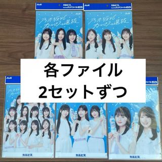 乃木坂46 B5クリアファイル　全5種セット　各2枚ずつ (アイドルグッズ)