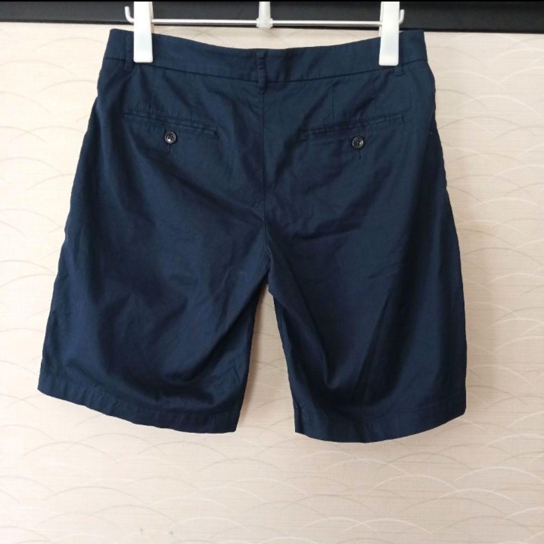 Avail(アベイル)のAvail ハーフパンツ ネイビー LL レディースのパンツ(ハーフパンツ)の商品写真