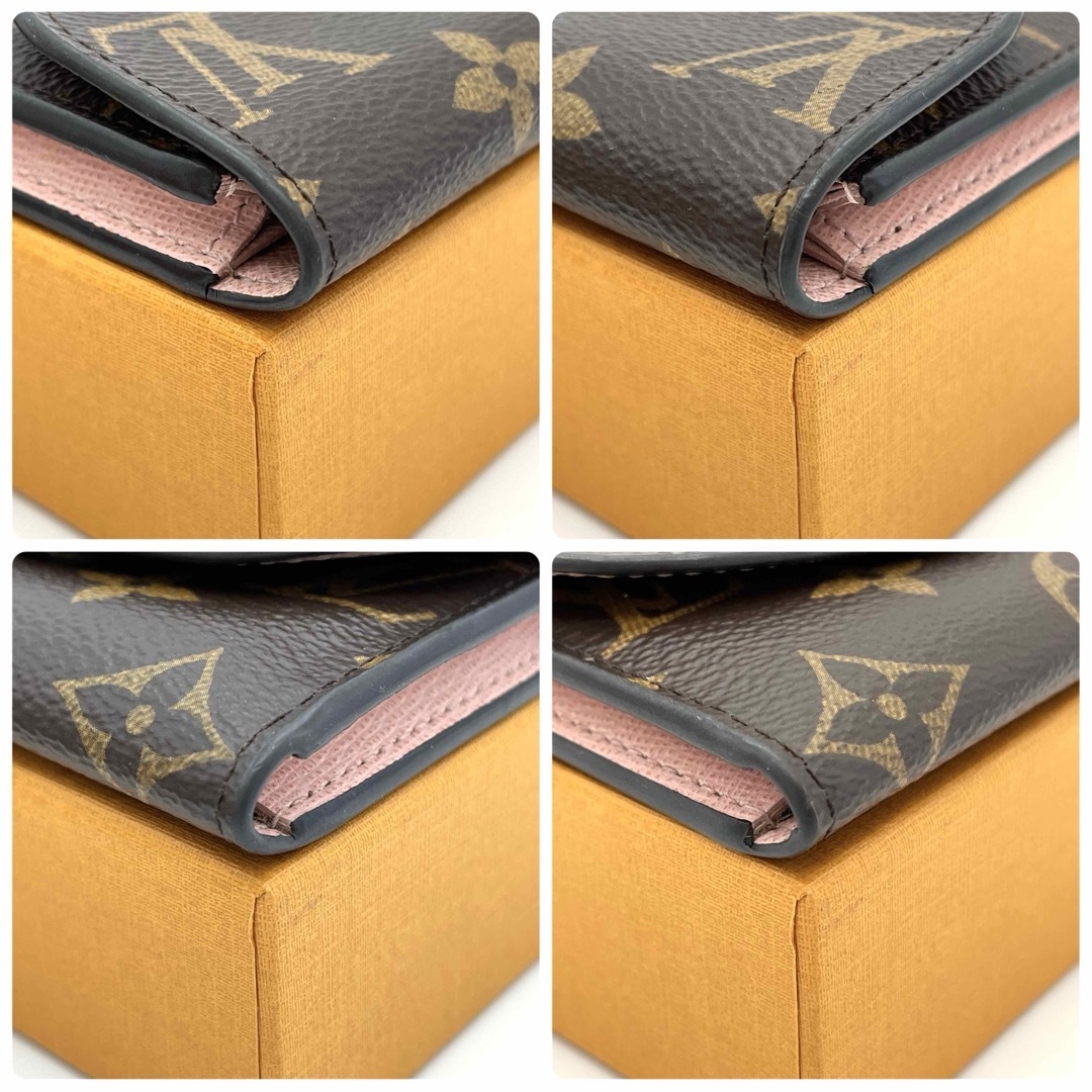 まぁ ルイヴィトン ポルトモネ ロザリ モノグラム ローズバレリーヌ LOUIS VUITTON ルイヴィトン ポルトモネ・ロザリ モノグラム